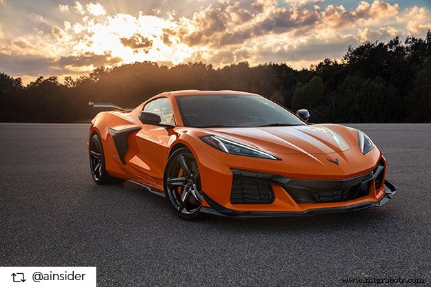 2023 콜벳 Z06, 5-스포크 카본파이버 휠 탑재로 압도적 성능 구현