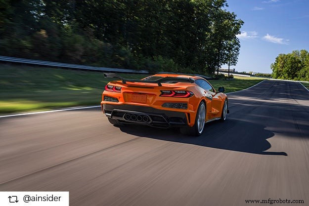 2023 콜벳 Z06, 5-스포크 카본파이버 휠 탑재로 압도적 성능 구현