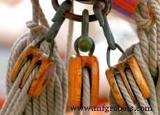 복합 도르래 시스템(Compound Pulley System): 힘 분산으로 중량물 인양 효율 극대화