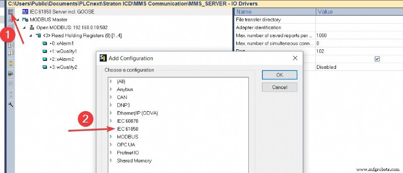 Straton 튜토리얼 2: IEC 61850에서 MMS 통신 마스터하기
