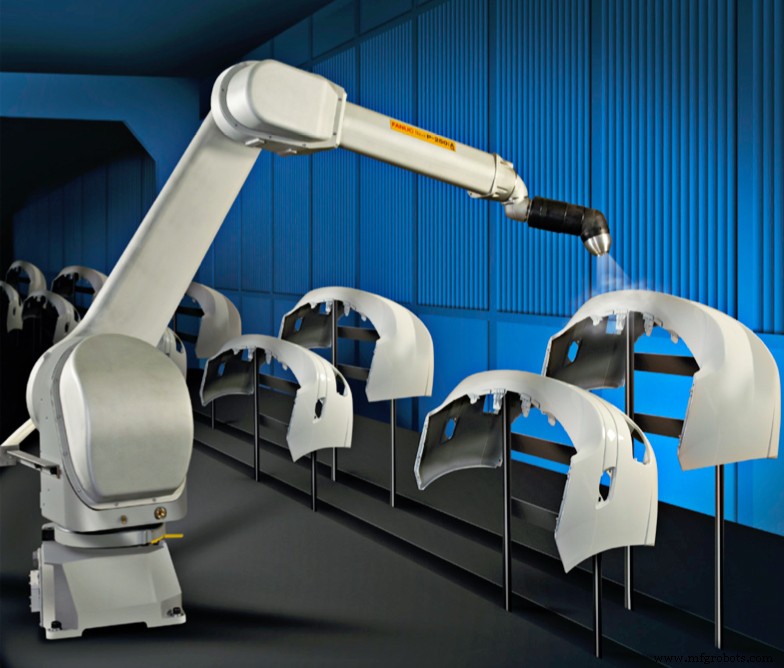 Fanuc P-250iA 코팅 로봇: 비교 불가 커버리지, 정밀도, 효율성